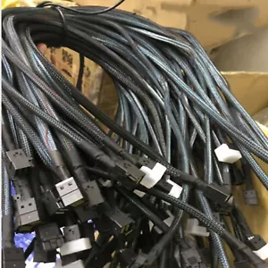 Plate arrière serveur 12G câble SAS mini-SAS HD SFF-8643 à 8643 lignes de câbles de données - Photo 1/3