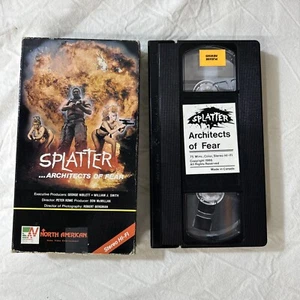 1986 Architects of Fear Splatter VHS Tape Original U.S. Version Horror 80s Scary - Picture 1 of 6