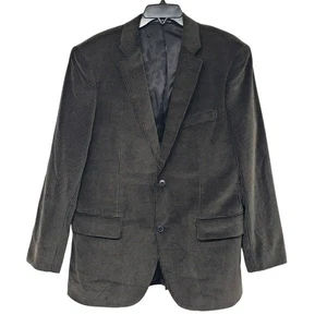 Giacca blazer uomo Nordstrom Calibrate pied de poule velluto 42R preppy old money - Foto 1 di 11