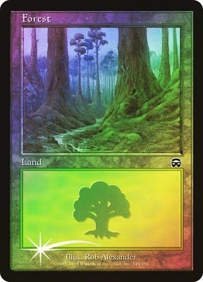 Mercadian Masques  MTG  FOIL  Forest (#349)  Magic - Image 1 of 2