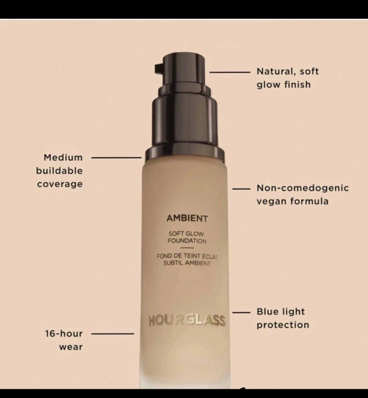 Hourglass Ambient Soft Glow Foundation 1 fl oz Shade 7.5