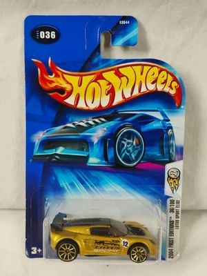 Hot Wheels 2004 First Editions #036  Lotus Sport Elise 36/100 Gold - Image 1 of 3