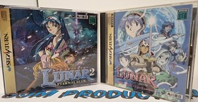 Japanese Sega Saturn UNTESTED Lunar Silver Star &  2 Eternal Blue *Region Locked