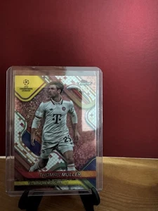 Thomas Muller Rose Gold Mini-Diamond Refractor /50 2024 Topps Finest UEFA - Picture 1 of 2