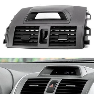Front Center A/C Air Vent Panel Abdeckung Für Toyota Corolla 2009-2013 Schwarz - Picture 1 of 1