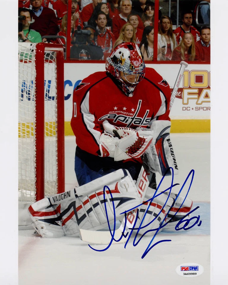 Jose Theodore SIGNED 8x10 Photo Washington Capitals ITP PSA/DNA AUTOGRAPHED - Image 1 of 1
