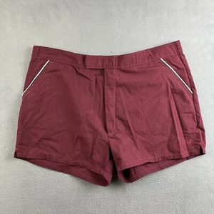 Pantalones Cortos Jantzen Para Hombres 40 Rojo Borgoña De Colección Board Boatting Tenis 2.5” Entrepierna Años 70 - Imagen 1 de 15