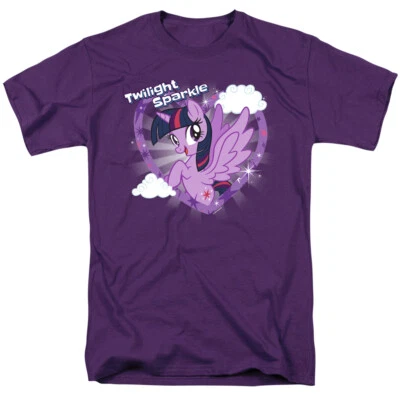 MY LITTLE PONY TV TWILIGHT SPARKLE Licensed Adult Men's Graphic Tee Shirt SM-4XL - Image 1 of 2