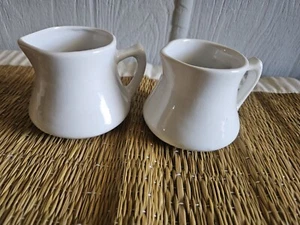 Hubert Weiß Keramik Sahnekrug 4,5oz 2er Set Bauernhaus Land - Bild 1 von 5