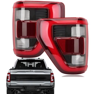 2PCS LED Tail Light Lamp Brake W/Blind Spot For Ford F150 Raptor 2021-202 2023 - Picture 1 of 8