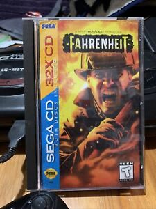 Fahrenheit (Sega CD & 32X, 1995) CIB, przetestowany