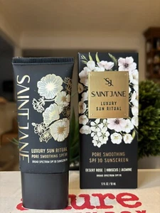 Saint Jane Luxury Sun Ritual Pore Smoothing SPF 30 Sunscreen 1.7 fl oz Sealed. - Picture 1 of 2