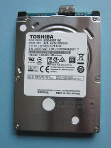 Toshiba 1TB 2.5" USB HDD MQ04UBF100 AZA AC32/ JU0B0U Feb 2021 LTH HDKCD40AZA31 T - Afbeelding 1 van 7