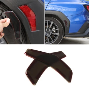 Smoked Rear Wheel Arch Reflective Light cover Len Fits Subaru WRX 2022-2024 - Picture 1 of 19