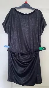 women sexy black short dress - Picture 1 of 5