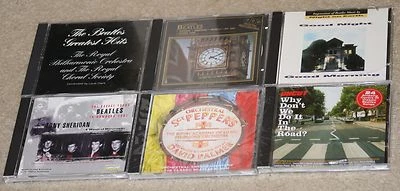 6 The Beatles related CD lot.SavageYoung. Classical. SgtPeppers. DoitintheRoad. - Image 1 of 3