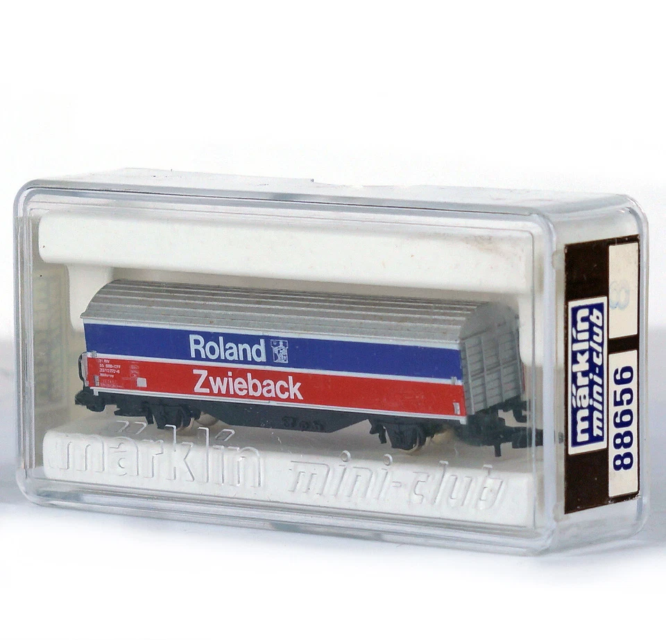 MARKLIN Z Gauge MINI-CLUB 88656,8  SBB-CFF Freight Car ROLAND ZWIEBACK - Image 1 of 1