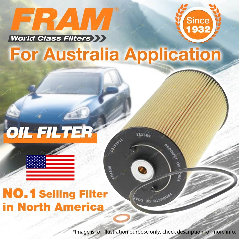 Fram Oil Filter for Ssangyong Korando Y200 Musso 601 602 Sport 10V Refer R2586P - image 1 of 2