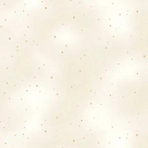 P&B Textiles - Practical Magic - Starry Sky - Ecru, Fabric BTY - Picture 1 of 5