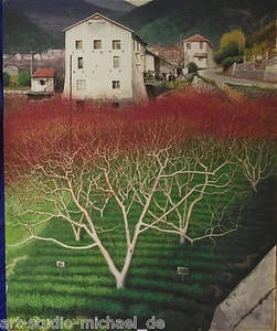 Otfried Mahnke: "„Große, italienische Dorflandschaft – Vorsicht Pestizide“" - Picture 1 of 5