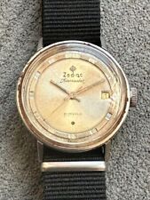 Zodiac Military Vintage Watch Automatic Swiss Made 35mm 21 Jewels 1974