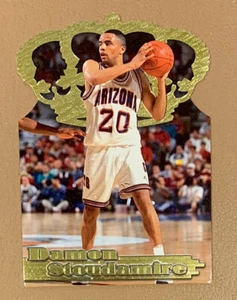 1996 Pacific Power Gold Crown Die Cuts #GC13 Damon Stoudamire - Picture 1 of 2