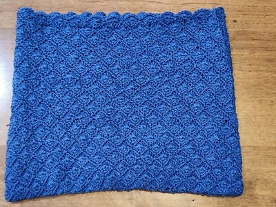 Vintage Crochet Unfinished Small Purse Or Bag Great Crafting Piece  - Image 1 of 4