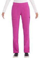 NEW ♈Woman's Ethical Seasonal Pull on Trouser by Scrubstar size L~Violet Charm