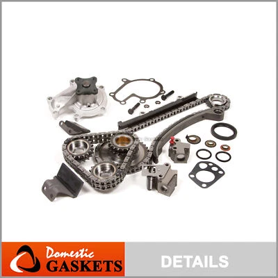 Fit 93-97 日产 Altima 2.4L DOHC 定时链水泵套件 KA24DE — 第 1/4 张图片