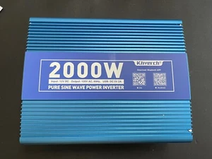 Kinverch 2000W Reiner Sinus Wechselrichter 12V DC auf 110V AC Power Inverter für H... - Bild 1 von 14