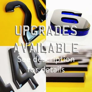 Upgrades for 4D Number Plates - Picture 1 of 17