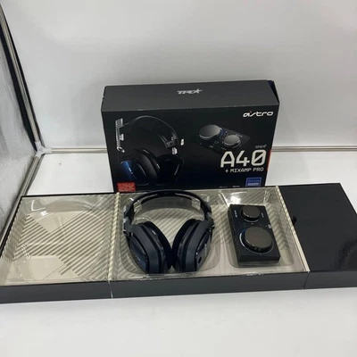 ASTRO A40 TR + Mixamp Pro Wired Gaming Headset PC/Mac/PS4 - Image 1 of 4