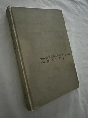 Complex Variables and Applications by Ruel V. Churchill - 1960 2nd Edition - Image 1 of 4