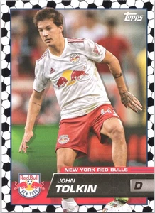 2023 Topps MLS - John Tolkin #60 Soccer Tile - New York Red Bulls - Picture 1 of 2