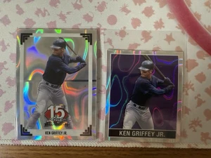 2025 Leaf National NSCC 15th Anniversary Ken Griffey Jr. Silver /15 + Purple /7 - Bild 1 von 1