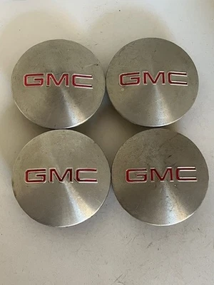 Комплект из 4 2007-2013 GMC Acadia колеса всплывающий центральный колпак деталь # 9595116 запас # 4850 - Изображение 1 из 4