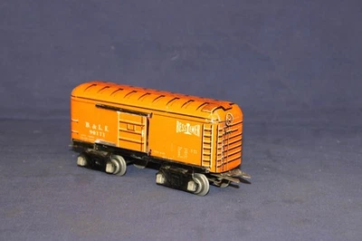 Coche de carga Marx 6" 8 ruedas 90171 B&LE Bessemer con acopladores automáticos NARANJA EXC++++++++ Foto 1 de 4