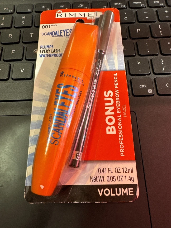 Rimmel Scandaleyes Waterproof Mascara 001 Black