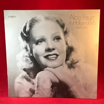 Alice Faye In Hollywood 1934-1937 1975 Vinyl LP Nasty Man It's Swell Of You - Image 1 of 4