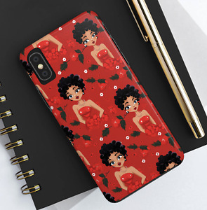 Black Betty Boop Tough iPhone Case | African American Betty Boop iPhone Case 