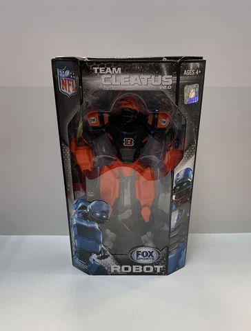Cincinnati Bengals NFL Team Cleatus V2.0 Fox Sports Robot! Cover