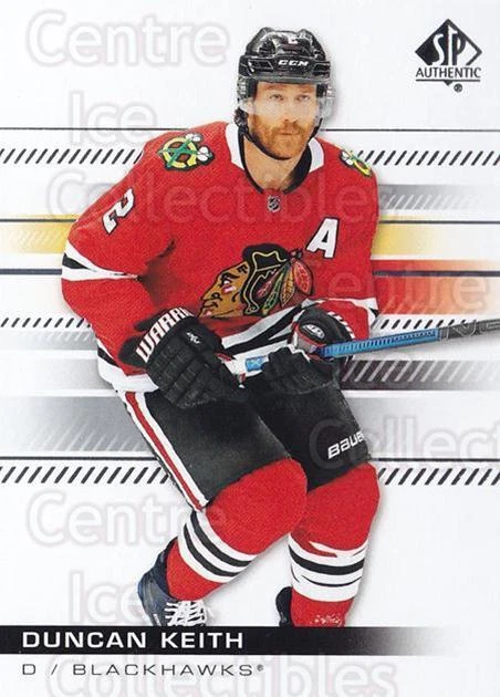 2019-20 Sp Authentic #14 Duncan Keith - Image 1 of 1