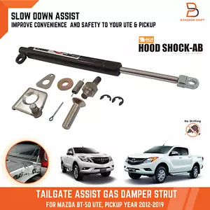 PUERTA TRASERA RALENTIZACIÓN ASISTENCIA GAS CHOQUE PUNTAL Para MAZDA BT-50 UTE UP UR 12-19 - Imagen 1 de 8