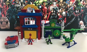 Sede de Marvel Spider-Man Adventures con Lagarto Playskool Heroes Hasbro - Imagen 1 de 8