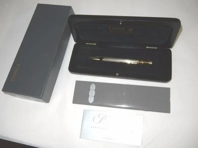Bolígrafo Parker Duofold plata de ley nuevo en caja de madera Foto 1 de 4