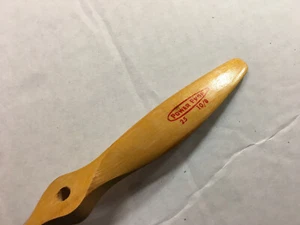 Top Flight Wooden Model Airplane Propeller # 25 10/8 (9 7/8" long) USA New! - Picture 1 of 3