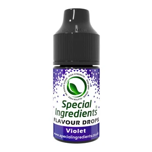 Violet Food Flavouring Drop - Highly Concentrated Non-GMO Gluten Free - Picture 1 of 17