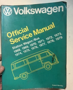 1968 - 1979 volkswagen station wagon / bus factory service manual Otiginal - Picture 1 of 2