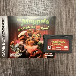 The Muppets: On With the Show (Nintendo Game Boy Advance, 2003) - Picture 1 of 4