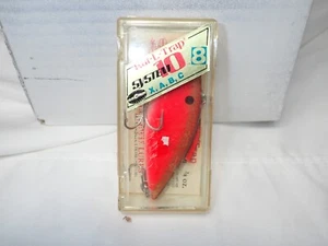 Vintage Bill Lewis Rat-L-Trap System 10 3/4 Ounce Red Scale Pattern in box 3.5" - Picture 1 of 3